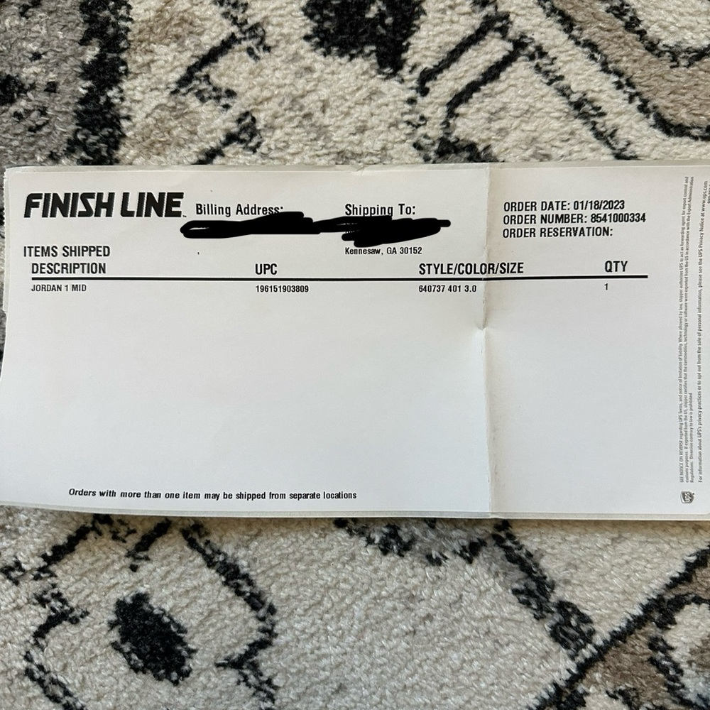 EUC Jordan 1 Mid Sneakers - Size 3Y - Picture 13 of 14